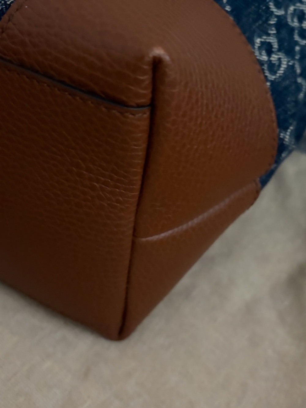 Gucci Ophidia GG Denim Tote Bag - Picture 5 of 13